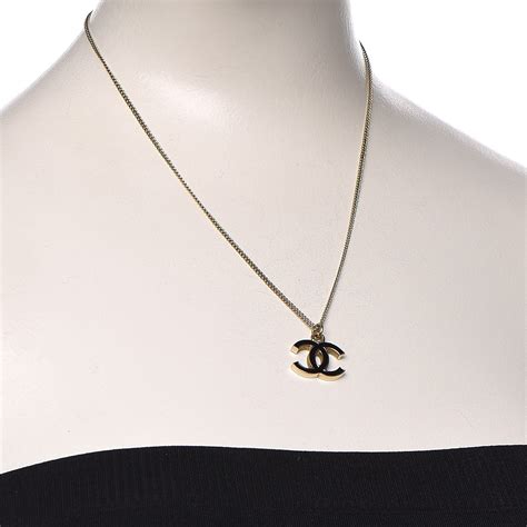 chanel pendant black|chanel pendant for clothes.